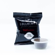 100 capsule Lollo Caffè BialEspresso miscela Nero