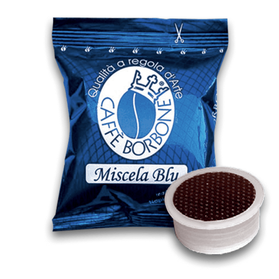 100 capsule Caffè Borbone miscela Blu