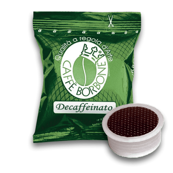 100 capsule Caffè Borbone miscela Decaffeinato