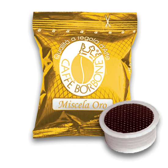 100 capsule Caffè Borbone miscela Oro