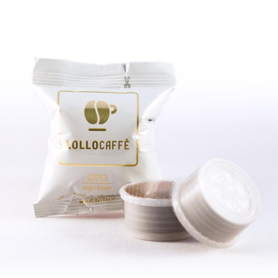 100 capsule Lollo Caffè miscela Oro