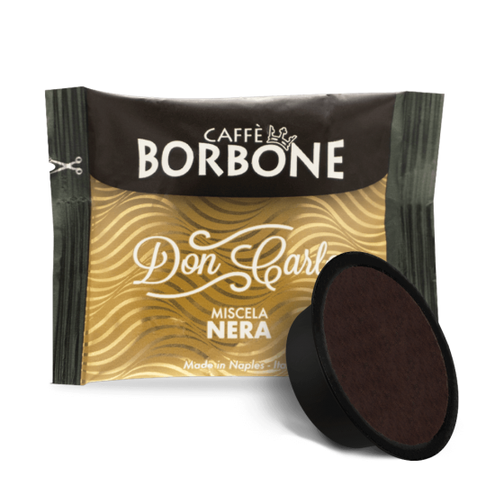 100 capsule Caffè Borbone Don Carlo miscela Nera