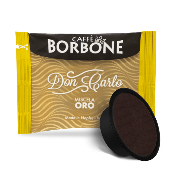 100 capsule Caffè Borbone Don Carlo miscela Oro