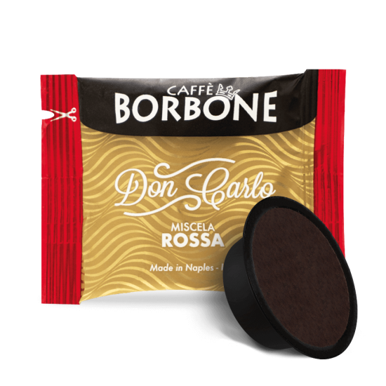 100 capsule Caffè Borbone Don Carlo miscela Rossa