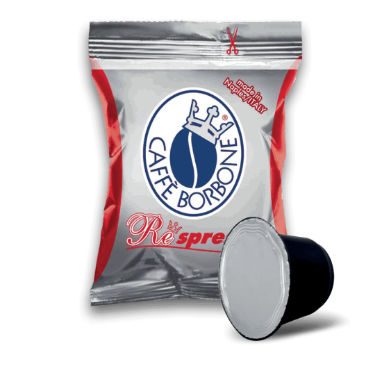 100 capsule Caffè Borbone REspresso miscela Rossa