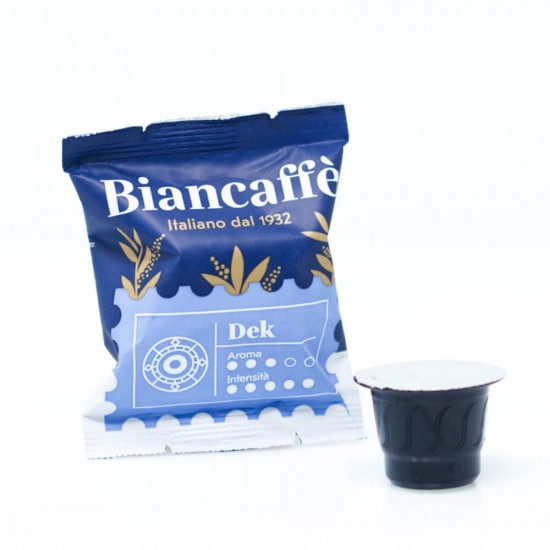 100 capsule Biancaffè B'Espresso Decaffeinato