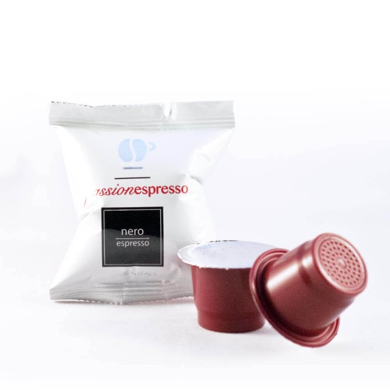 100 capsule Lollo Caffè PassionEspresso miscela Nero