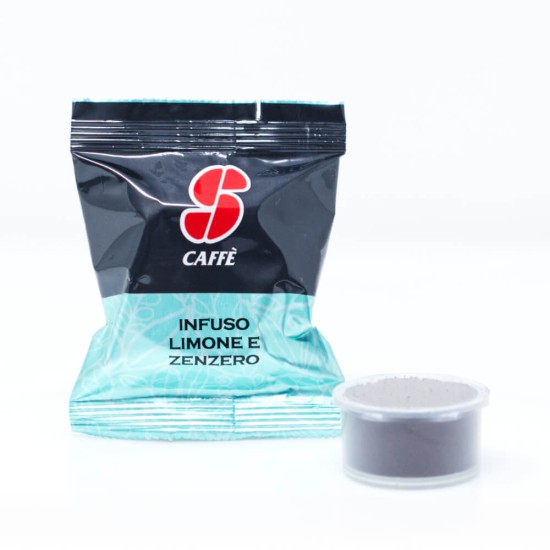 Essse Sistema Espresso Infuso Limone e Zenzero in confezione da 50 capsule