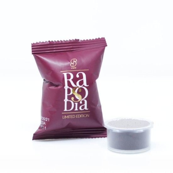 Essse Sistema Espresso Caffè Rapsodia in confezione da 50 capsule