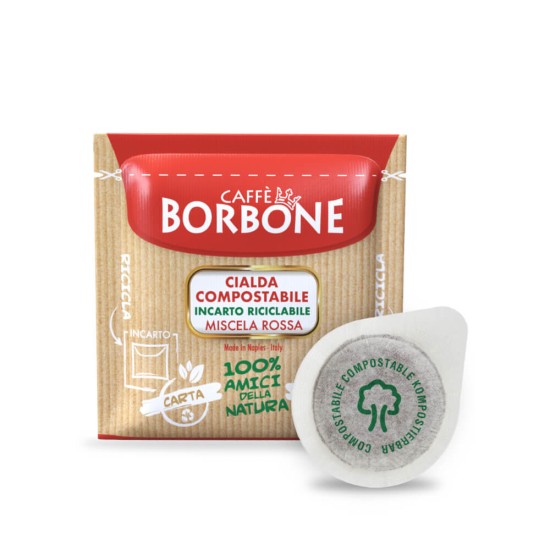 150 cialde Caffè Borbone miscela Rossa