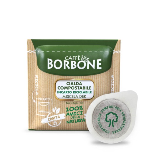 150 cialde Caffè Borbone miscela Decaffeinato